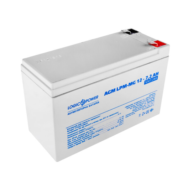 

Аккумулятор мультигелевый AGM LogicPower LPM-MG 12 - 7,2 AH
