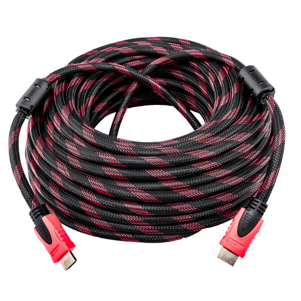 

Кабель LogicPower HDMI-HDMI 20.0м, Ver 1.4 for 3D, доп. оплетка