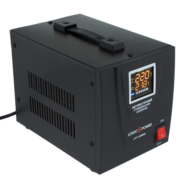 

Стабилизатор напряжения LogicPower LPT-1500RD (1050W) LCD
