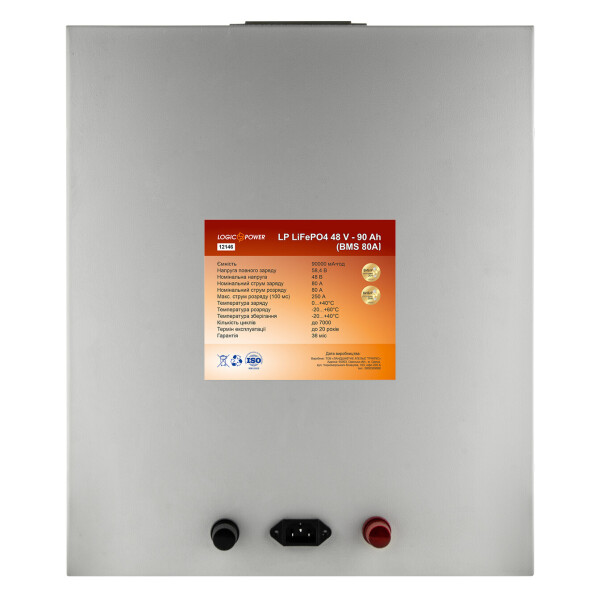 

Аккумулятор LP LiFePO4 48 V - 90 Ah (BMS 80A) металл