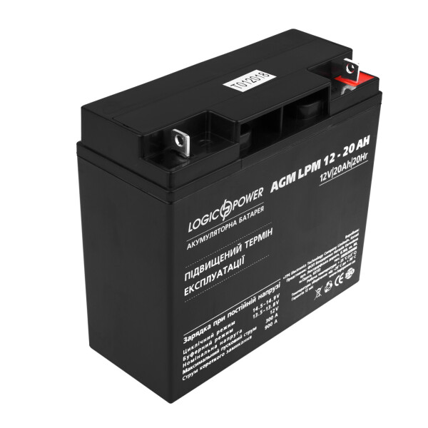 

Аккумулятор кислотный AGM LogicPower LPM 12 - 20 AH