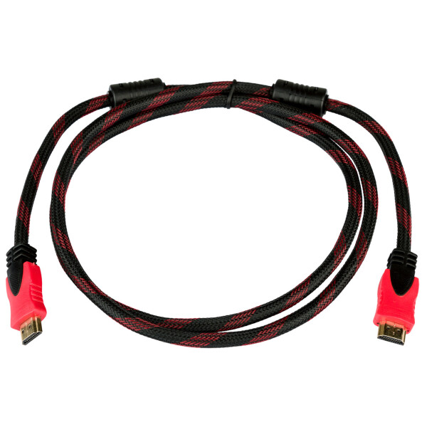 

Кабель HDMI-HDMI 1,5м, Ver 1,4 for 3D, доп. оплетка