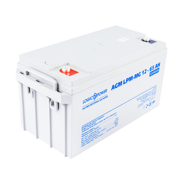 

Аккумулятор мультигелевый AGM LogicPower LPM-MG 12 - 65 AH