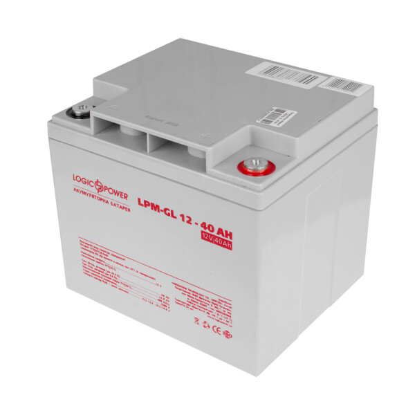 

Аккумулятор гелевый LogicPower LPM-GL 12 - 40 AH