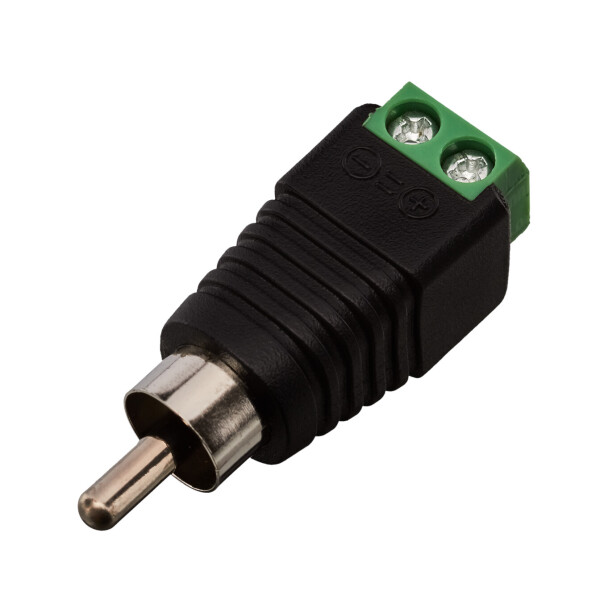 

Коннектор для передачи аудио и видеосигнала Green Vision GV RCA/M (male)