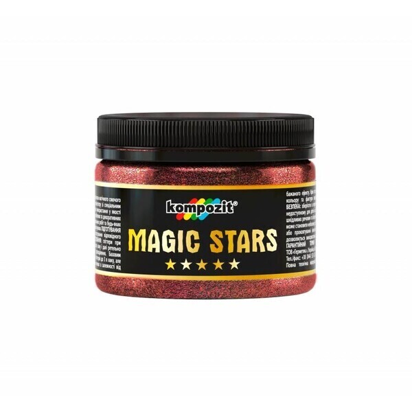 

Глиттер 60г MAGIC STARS Kompozit рубин (GL76147)