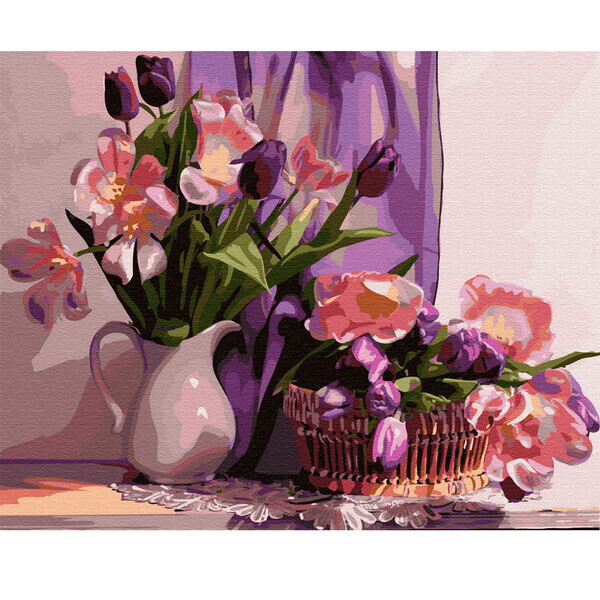 

Картина по номерам BrushMe 40x50см Дома у музы (GX30956)
