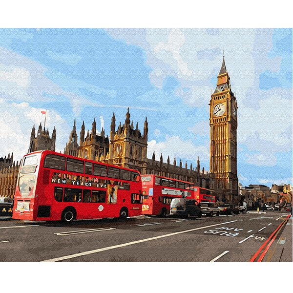 

Картина по номерам BrushMe 40x50см Магия Лондона (GX30085) (GX30085)