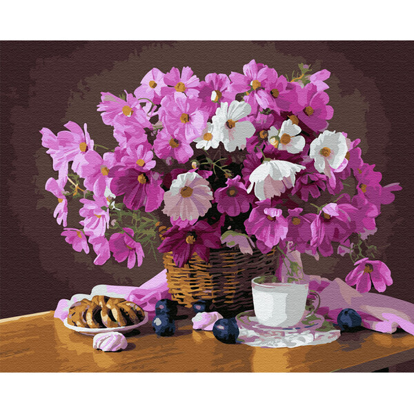 

Картина по номерам BrushMe 40x50см Цветочный уют (GX33787)