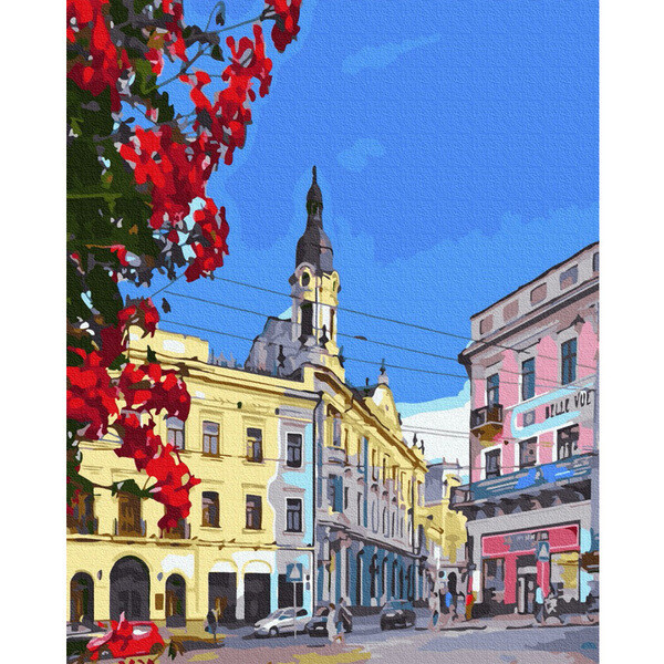 

Картина по номерам BrushMe 40x50см Черновцы. Центральна площа (GX36584) (GX36584)