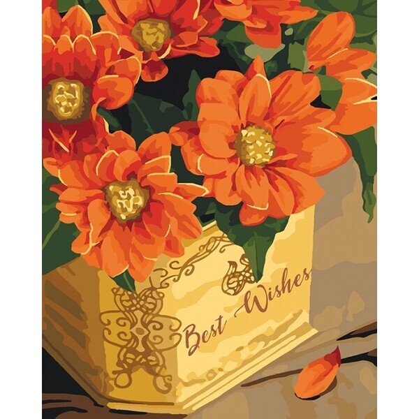 

Картина по номерам Идейка 40х50см Best wishes (КНО3031)