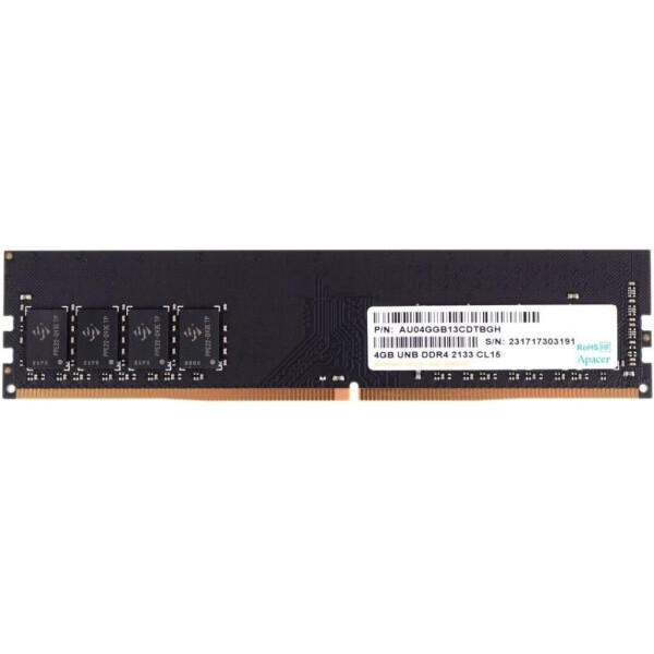 

DDR4 4GB 2666 MHz Apacer (EL.04G2V.KNH)
