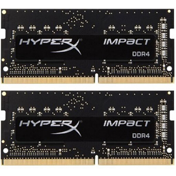 

SO-DIMM 2x16GB/2666 DDR4 Kingston HyperX Impact (HX426S16IB2K2/32)