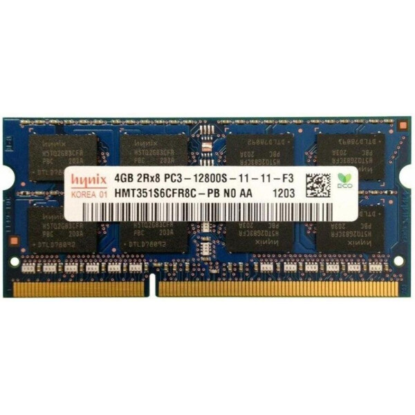 

SoDIMM DDR3 4GB 1600 MHz Hynix (HMT351S6CFR8C-PB)