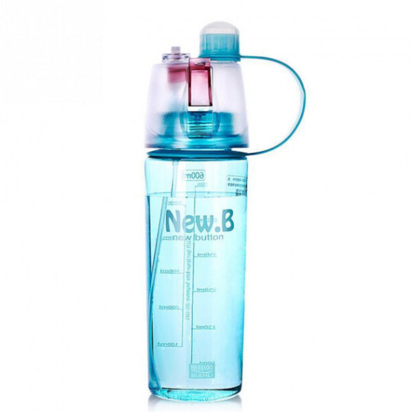 

Спортивная бутылка для воды с распылителем New.B 600 ml Голубой