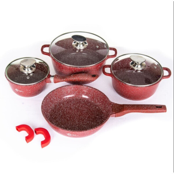 

Набор гранитных кастрюль и ковш Higer+Kitchen BN-307 (9 предметов)