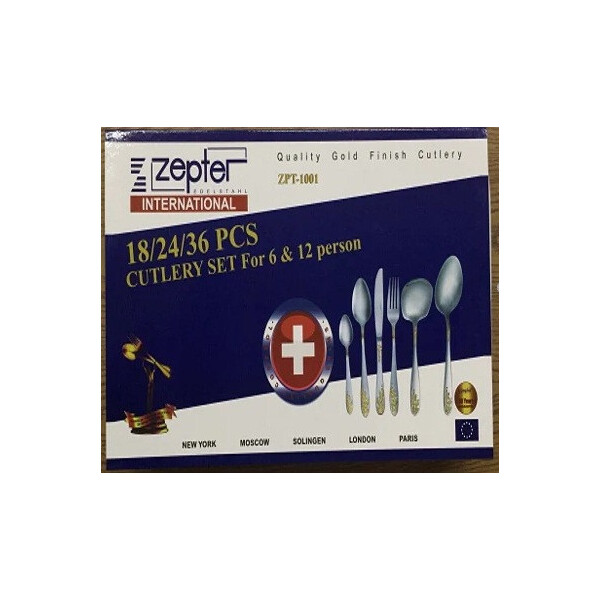 

Набор столовых приборов Zepter ( 36 предметов )