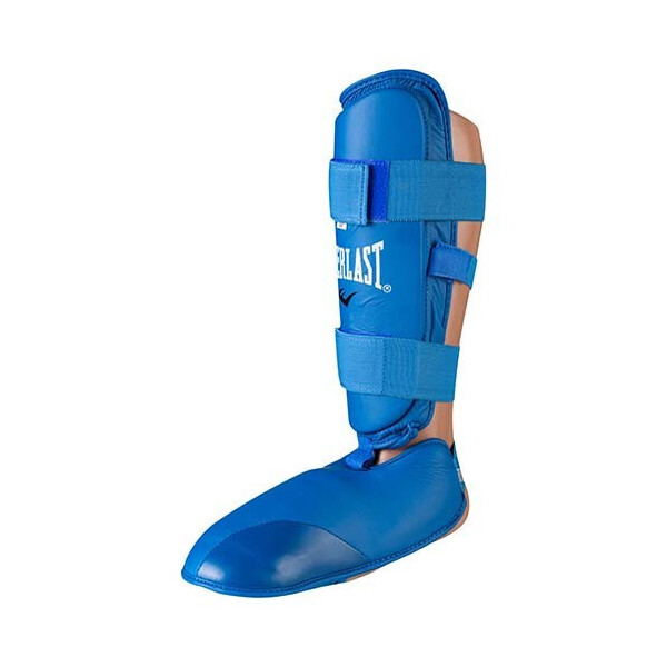 

Защита для ног разбирающаяся (голень+стопа ) PU Everlast , синяя, размер S