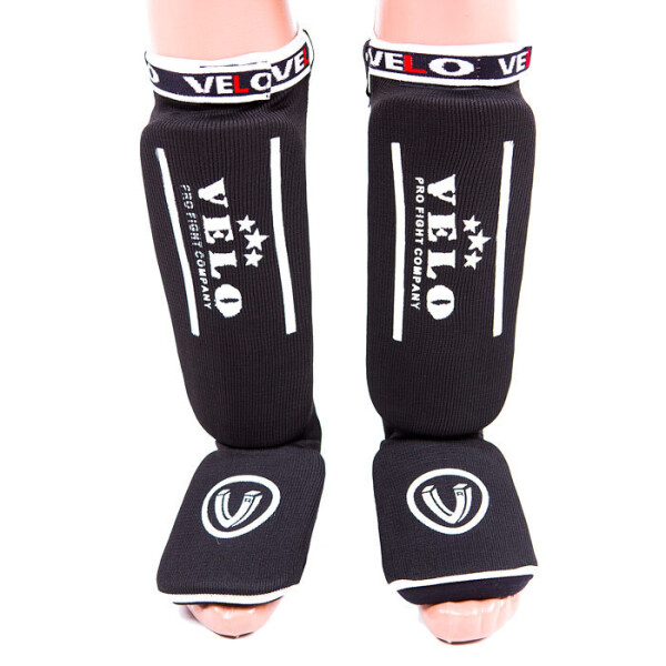 

Защита для ног черная на липучке Velo, размер M