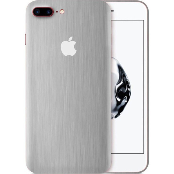 

Чехол Виниловая наклейка для iPhone 7 plus алюминий (шлифованный металл) InStick
