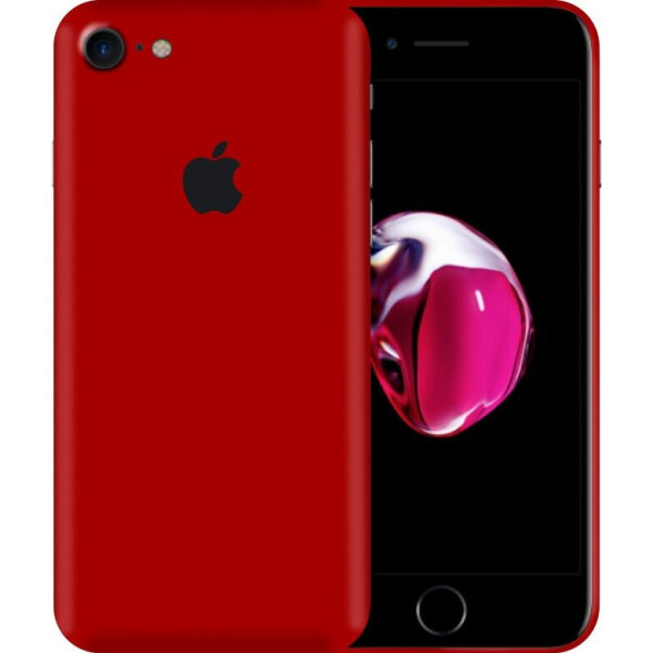 

Виниловая наклейка для iPhone 8 красный (матовый) InStick