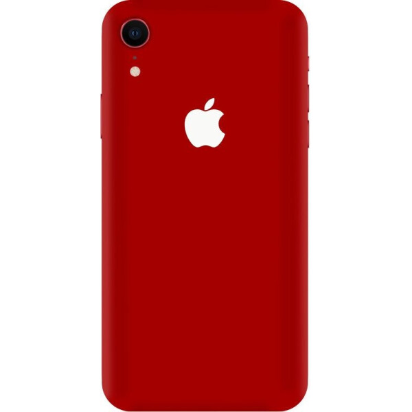 

Виниловая наклейка для iPhone XR красный (матовый) InStick