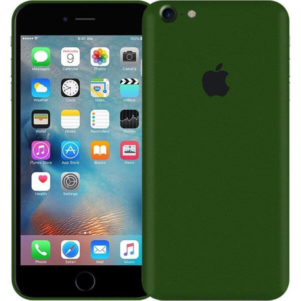 

Чехол Виниловая наклейка для iPhone 6S хаки (матовый) InStick