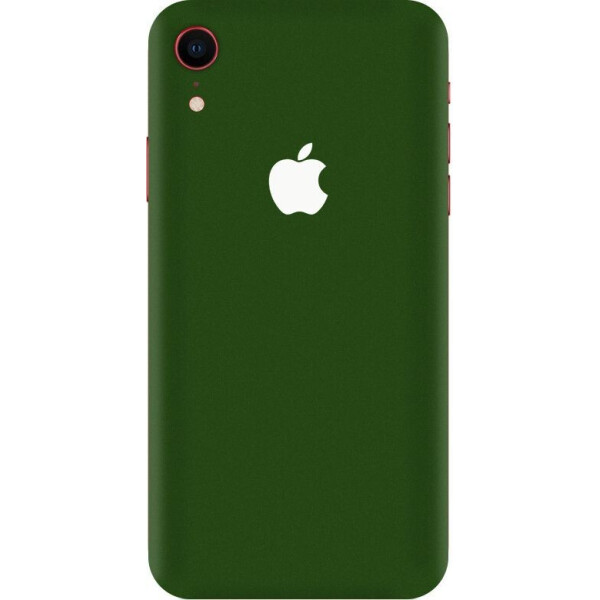 

Чехол Виниловая наклейка для iPhone XR хаки (матовый) InStick