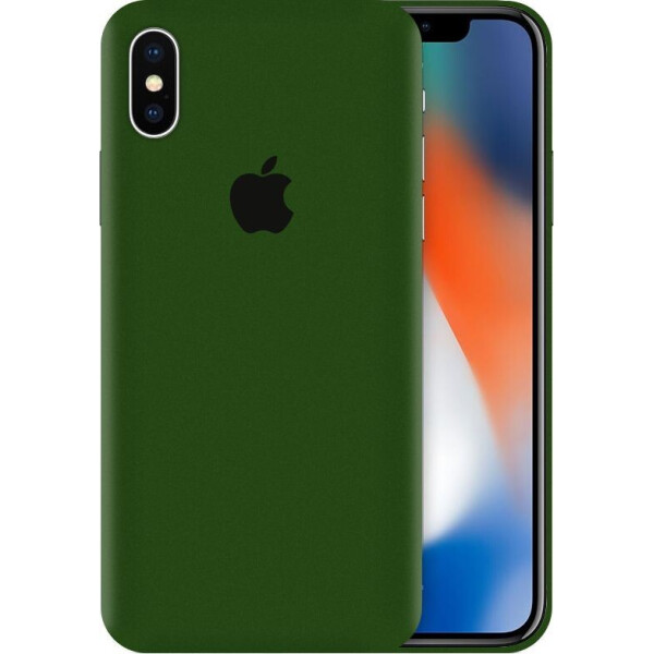 

Чехол Виниловая наклейка для iPhone XS Max хаки (матовый) InStick