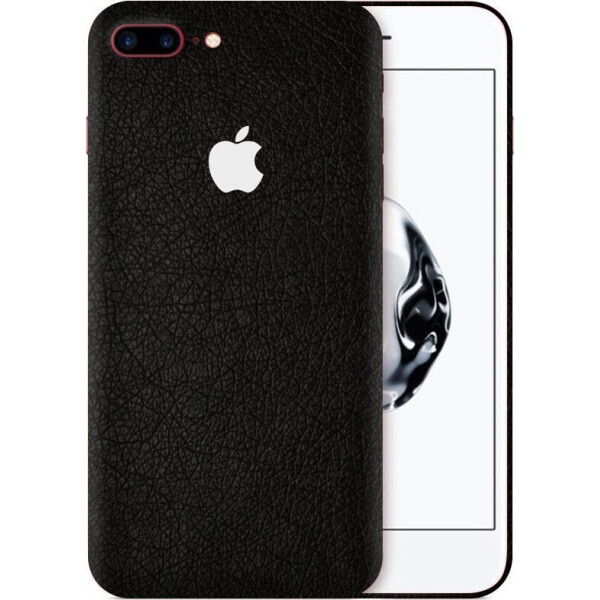 

Виниловая наклейка для iPhone 8 plus черный (кожа) InStick
