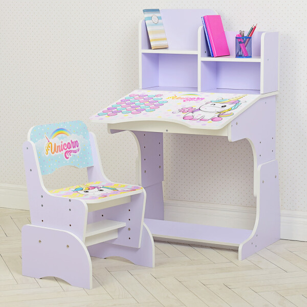 

Парта Bambi Единорог W 2071-95-3(UA) Lavender (W 2071-95)