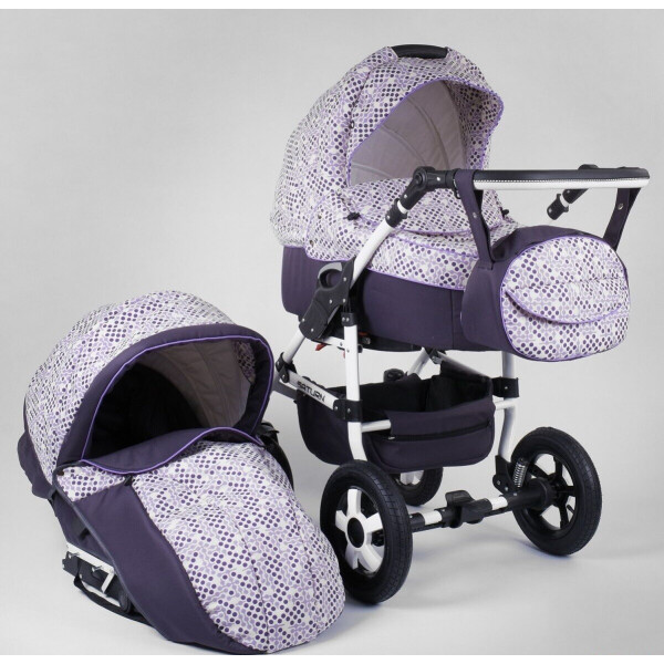 

Универсальная коляска 2 в 1 Victoria Gold Saturn 3 0140-С71 Purple / White (0140-С71)