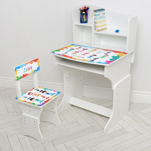 

Парта Bambi Краски 904-106 White / Color (904-106)