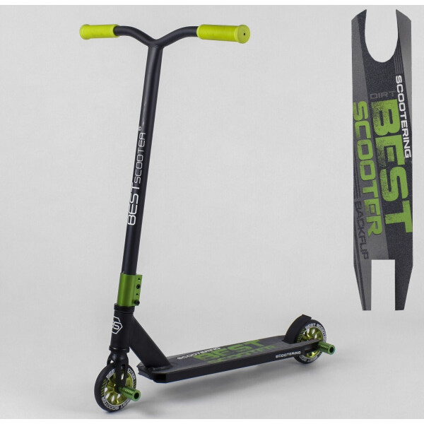 

Самокат трюковый Best Scooter HIC-система с пеги 17982 Green (17982)