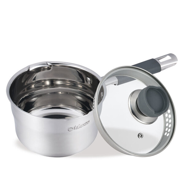 

Ковш Maestro с крышкой 16 см 1.7 л Steel (MR-3507-16S)