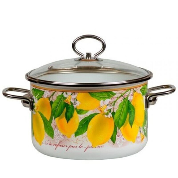 

Кастрюля Vitross с крышкой 16 см 1.5 л White (Limon)
