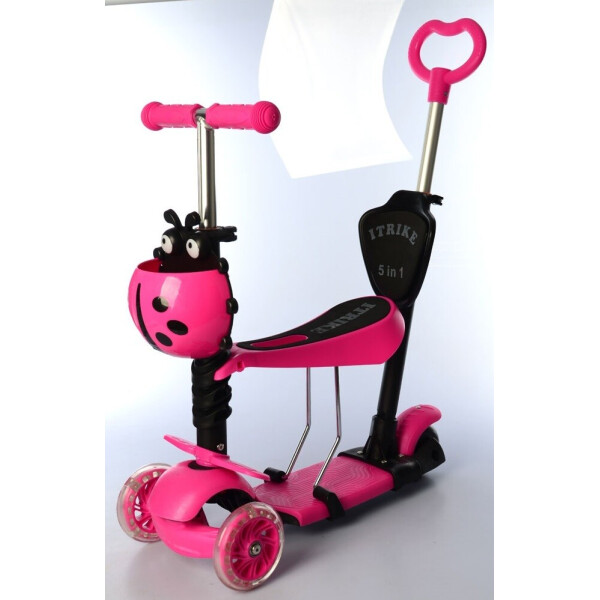 

Самокат 5 в 1 iTrike Maxi JR 3-068-P Pink (JR 3-068-P)
