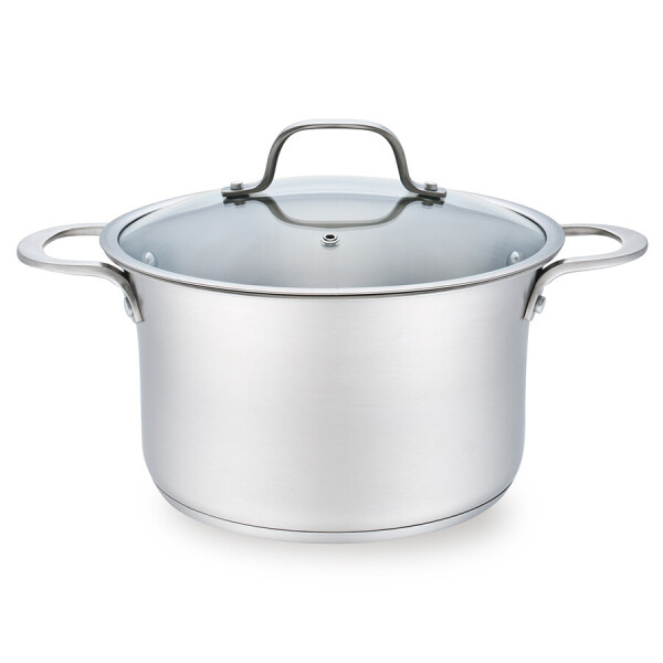 

Кастрюля нержавеющая Maestro Casserole с крышкой 18 см 1.75 л Steel (MR-3505-18)