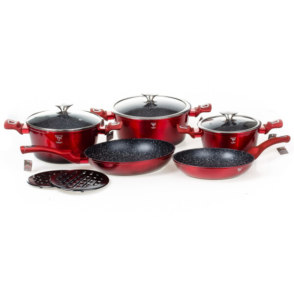 

Набор кастрюль Top Kitchen Deluxe 10 предметов TK00011 Красные