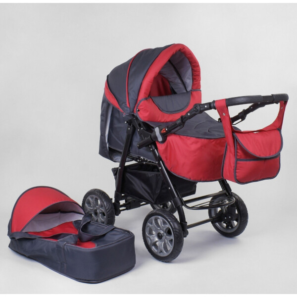 

Коляска-трансформер Viki Karina 86- C--18 Dark Grey / Red (86- C--18)