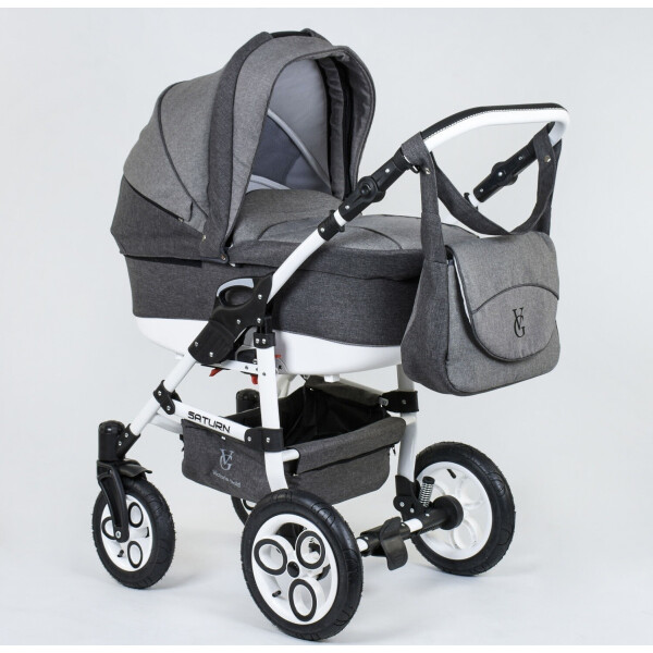 

Универсальная коляска 2 в 1 Victoria Gold Saturn 3 Len 0186-L20 Grey (0186-L20)
