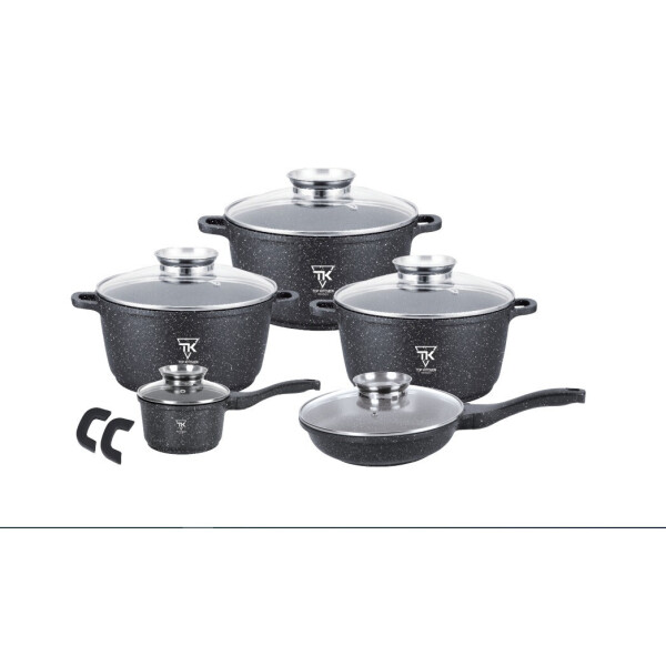 

Набор Кастрюль Top Kitchen TK00020 из 5 ёмкостей чёрный