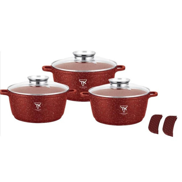 

Набор Кастрюль Top Kitchen TK00021 из 3 предметов бордо