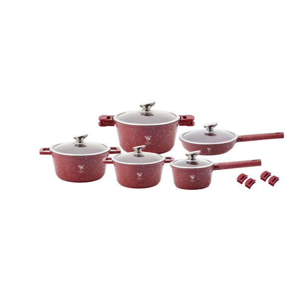 

Набор Кастрюль Top Kitchen TK00023 из 5 ёмкостей бордо