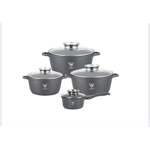 

Набор Кастрюль Top Kitchen TK00050 из 4 ёмкостей тёмно-серый