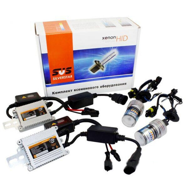 

Комплект ксенона H27 6000К 12v блоки AC с обманкой. КВАНТ