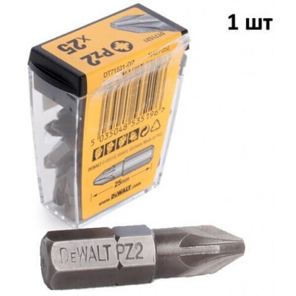 

Бита крестовая DeWalt (DT71521_1)