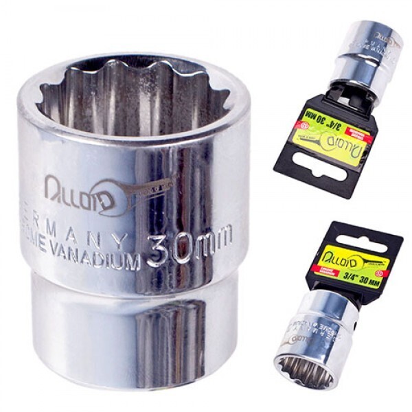 

Alloid. Торцевая головка 3/4", 12 гран. 27 мм (ТГ- 60127M-12)