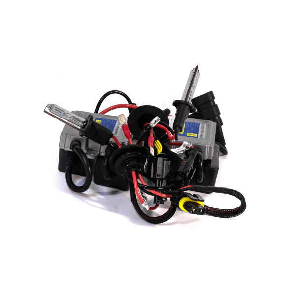 

Комплект ксенона H3 6000К 12v блоки AC с обманкой. КВАНТ