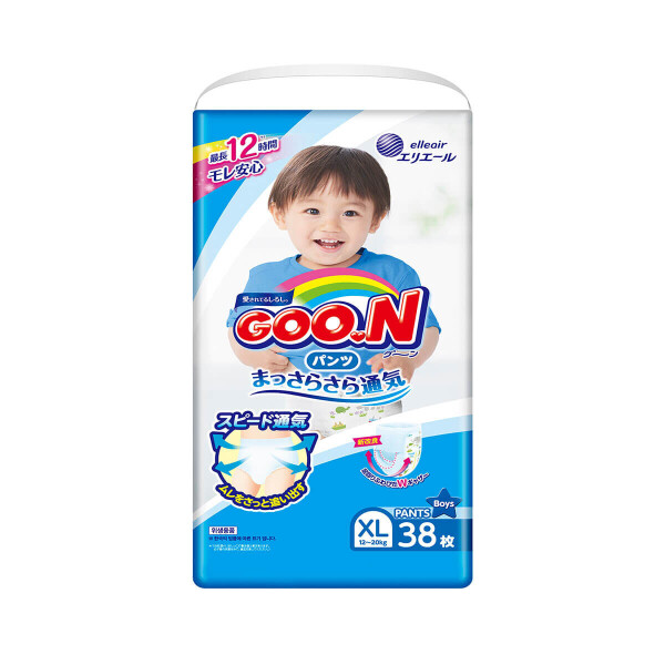 

Подгузники трусики Goo.N для мальчиков размер XL (843098)